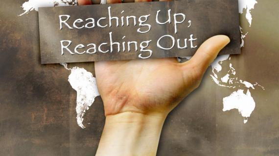 Reaching up, reaching out 
